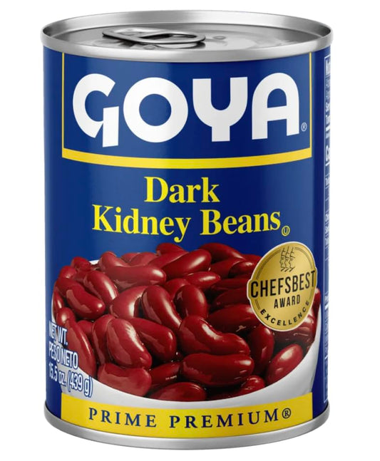 Goya Dark Red Kidney Beans, 15.5 oz, 2-Pack