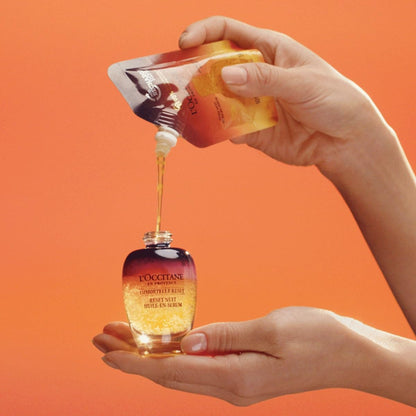 L'Occitane Immortelle Overnight Reset Oil-In-Serum: More Radiant Skin In 1 Night, Smooth Fine Lines, Revitalize Dull Skin, Award-Winner