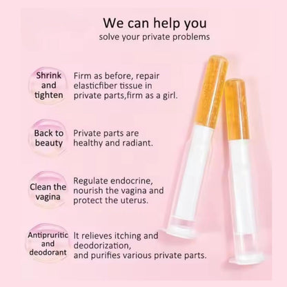 Vaginal Tightening Gel Oil, Instant Firming Feminine Care with Natural Ingredients for Women Care, Pack of 5