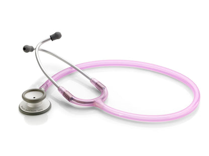 ADC - 619FL Adscope Lite 619 Ultra Lightweight Clinician Stethoscope with Tunable AFD Technology, Rose Quartz