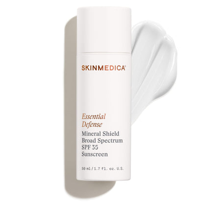 SkinMedica Essential Defense Mineral Shield SPF 35 Sunscreen for Face (NEW PACKAGING). This Lightweight, Facial Sunscreen is Ideal for Oily and/or Combination Skin, 1.7 Oz