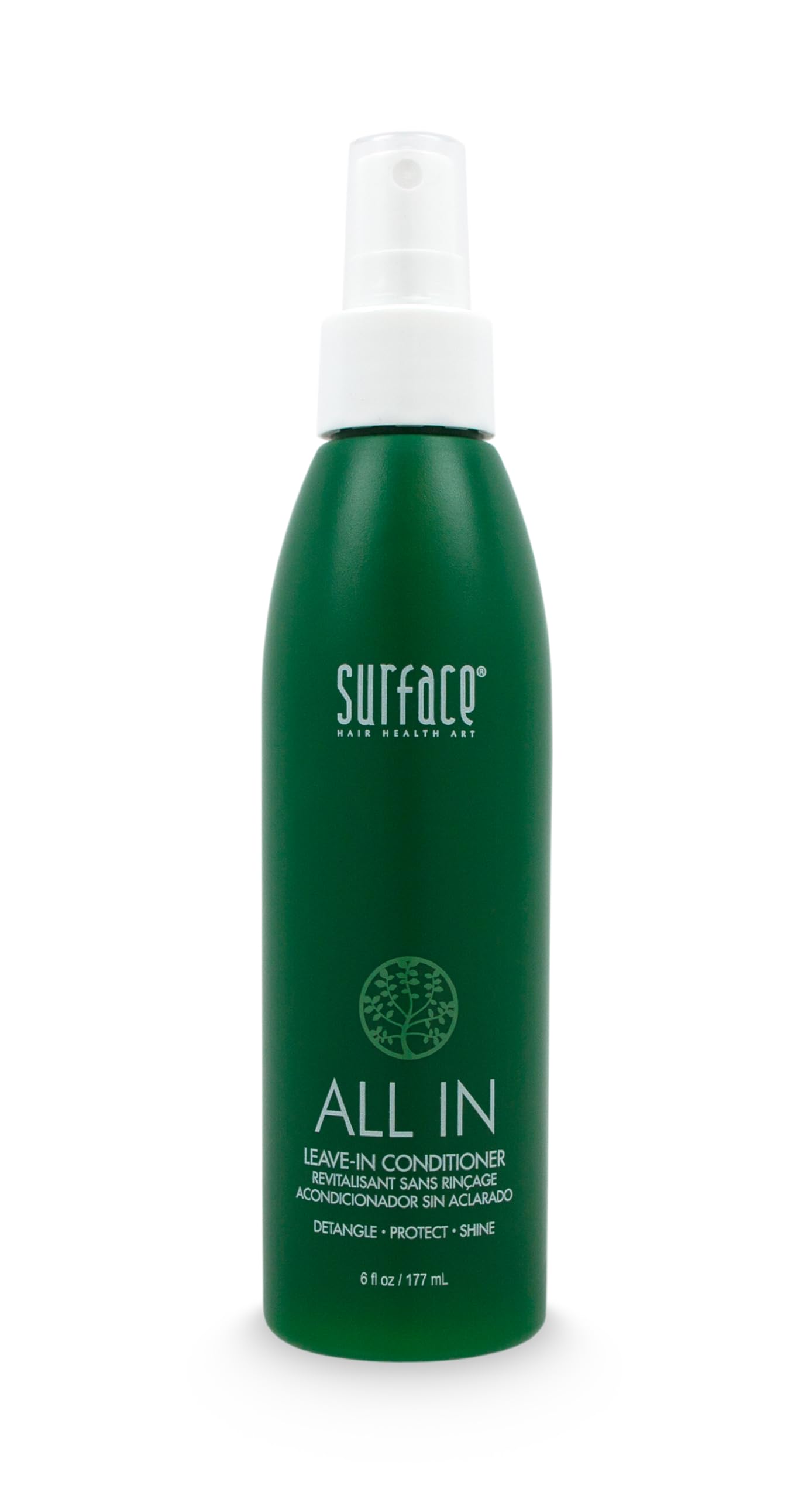 SURFACE Hair ALL IN Leave In Conditioner - Detangles, Controls Frizz & Strengthens for All Hair Types- 6 fl oz