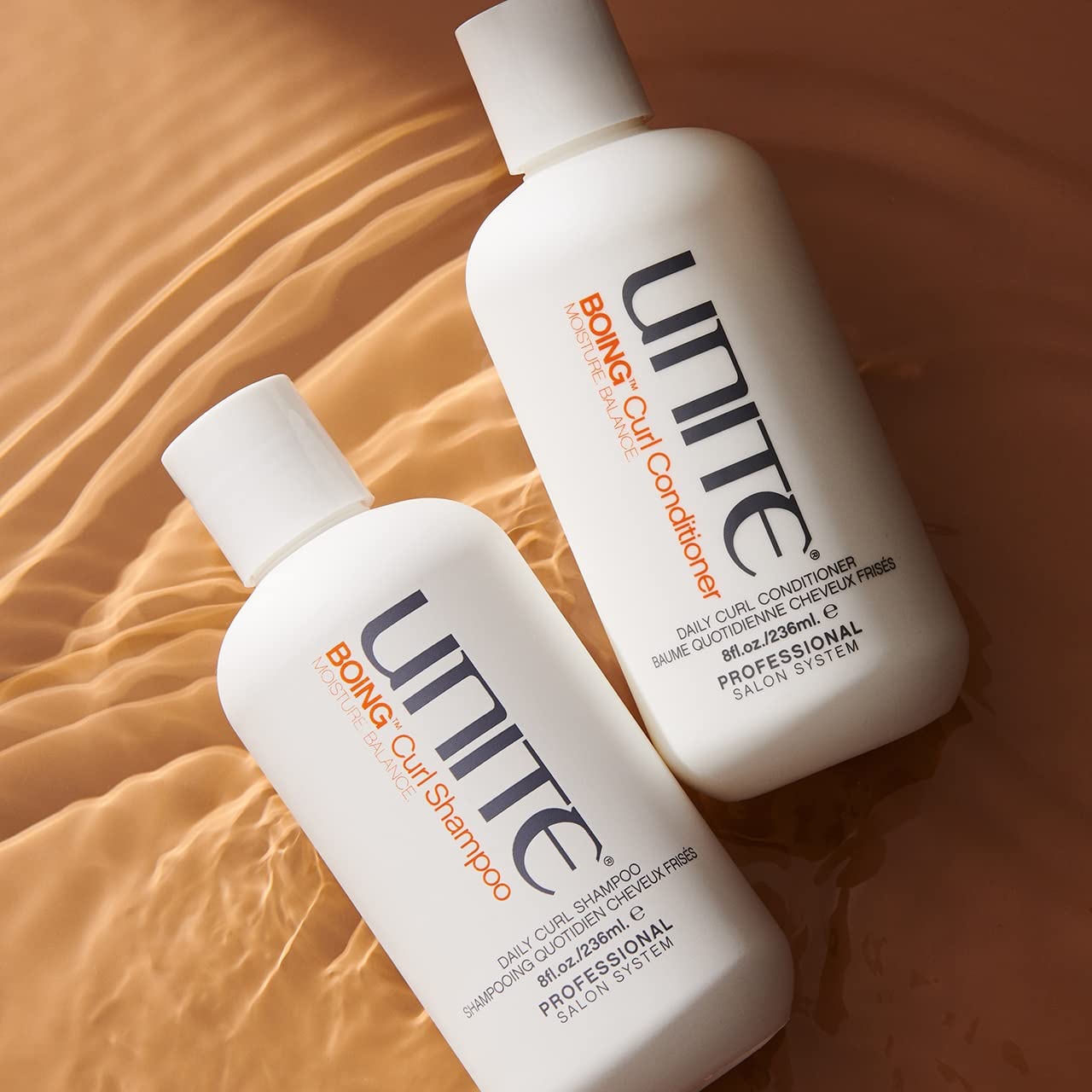 UNITE Hair – BOING Curl Conditioner – Moisturizing Conditioner to Hydrate, Define & Smooth Natural Curls – For Wavy, Curly & Coily Hair – 8 Fl Oz