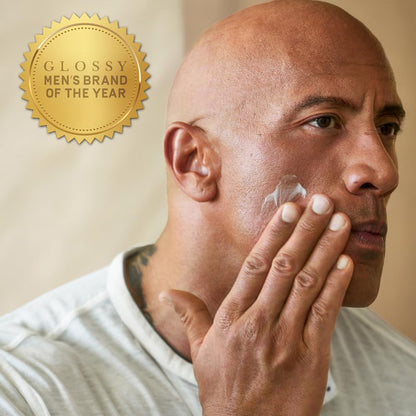 PAPATUI by Dwayne Johnson Hydrating Men's Face Moisturizer with SPF 30 | Unscented | Broad Spectrum Sun Protection | Lightweight Hydration | 2.5 fl oz (Pack of 2)