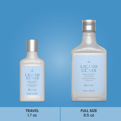Drybar Liquid Glass Smoothing Shampoo | Cleanses Hair, Reduces Frizz, Adds Smooth & Shiny Finish, Lightweight Formula for all Hair Types, Vegan & Cruelty Free