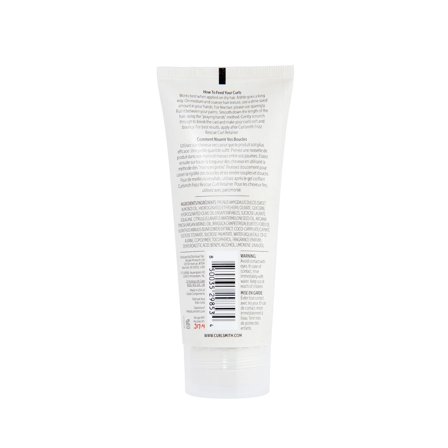 CURLSMITH Frizz Rescue Finishing Serum - Anti-Frizz Finishing Serum, Smoothing and Nourishing, For All Curl Types, Vegan & Cruelty Free (2.5 oz)