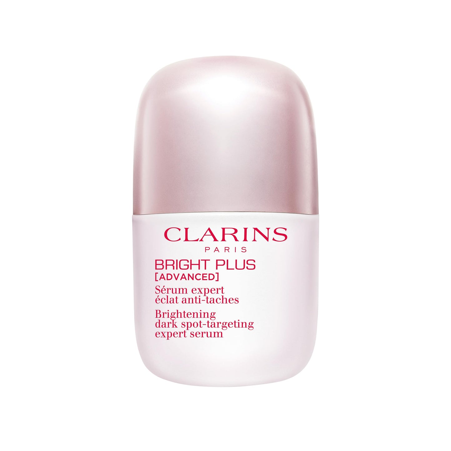 Clarins Bright Plus Serum | Visibly Brightens and Boosts Radiance | Evens Skin Tone | Targets Dark Spots | Contains Vitamin C and Niacinamide | All Skin Types | 1 Fluid Ounce