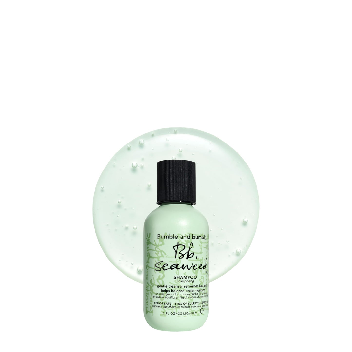 Bumble and bumble. Seaweed Hydrating Shampoo | Gently Cleanses Without Stripping |Improves Scalp Hydration| Sulfate Cleanser Free | For Fine to Medium Curly Wavy Straight Hair