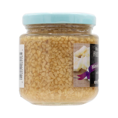 Mama Fresca Minced Garlic in Water 8oz Jar (Pack of 1)