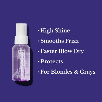 UNITE Hair – BLONDA Oil – Argan Infused Oil for Blonde, Gray & Highlighted Hair – Seals, Smooths & Adds Brilliant Shine – UV & Thermal Protection – 4.23 Fl Oz