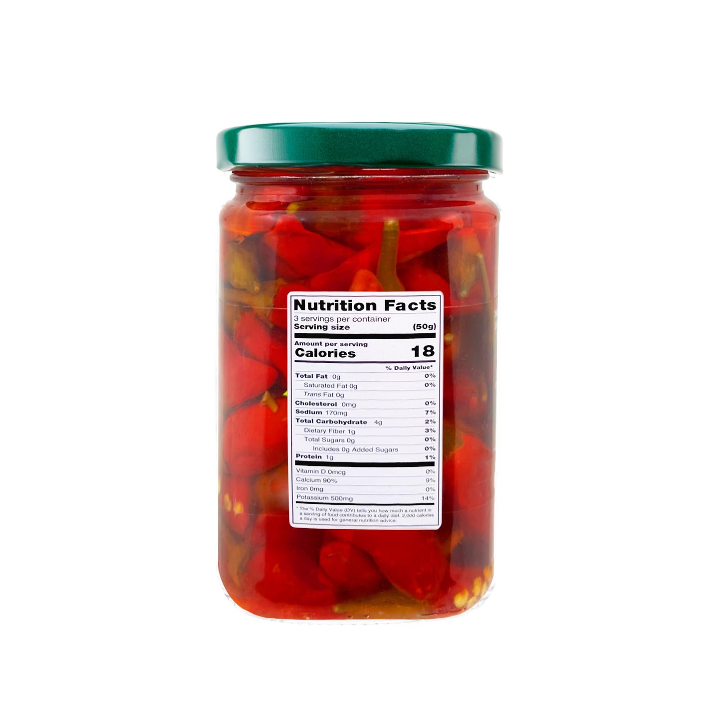 Sanniti Calabrian Chili Peppers | Italian Hot Long Chili Peppers | Perfect for Sandwiches, Salads, Pasta Sauces & More | 10 ounce Jar