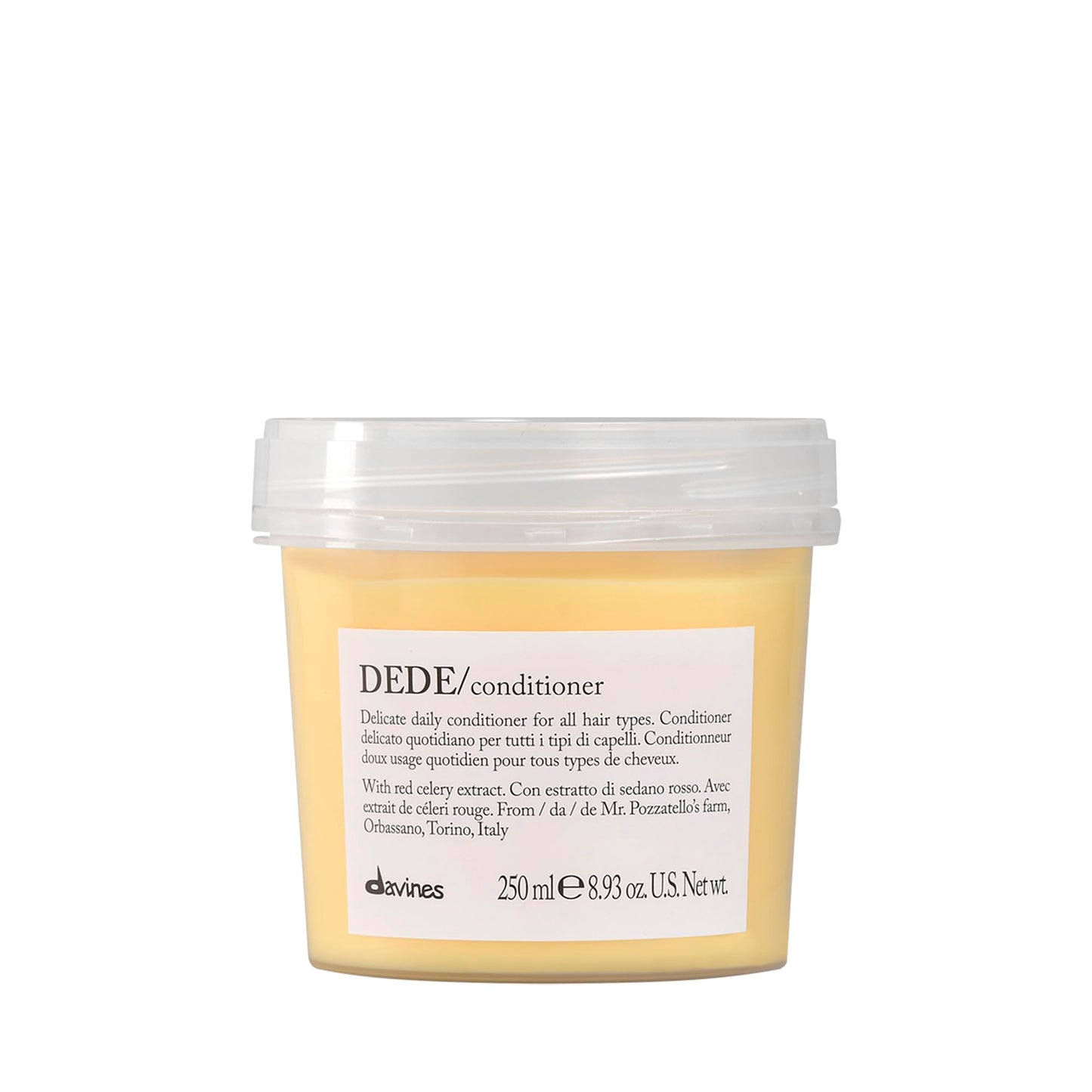 Davines DEDE Conditioner, Daily Lightweight Moisturizing Formulation For Normal And Fine Hair