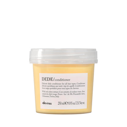 Davines DEDE Conditioner, Daily Lightweight Moisturizing Formulation For Normal And Fine Hair
