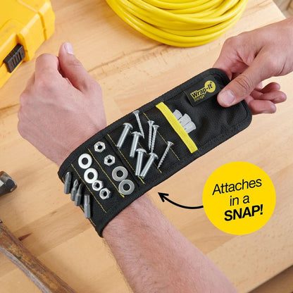 Wrap It Storage Wristband Magnetic SNAP 100-MSWB-BL