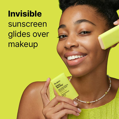 Dr.Jart+ Every Sun Day Invisible Korean Priming Sunscreen Stick SPF 40 with Hyaluronic Acid | Glides Over Makeup | Korean Skincare | Travel Size, 0.67 Ounce