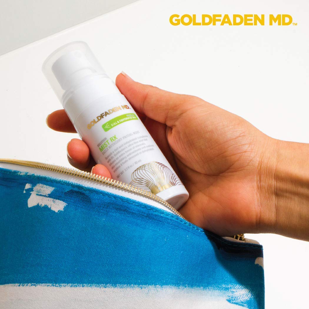 GOLDFADEN MD Mist RX | Daily Nutrient Face Mist | w/Aloe Vera Water, Plant Stem Cells & Antioxidants | Delivers Hydration & Revitalizes | Nourishing Makeup Setting Spray | 2.0 fl oz / 80 mL