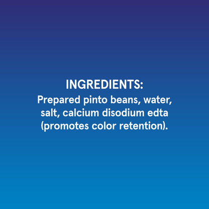 BUSH'S BEST 16 oz Canned Pinto Beans, Source of Plant Based Protein and Fiber, Low Fat, Gluten Free, Great For Soups, Salads and More, (Pack of 12)