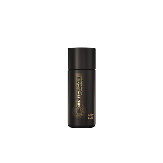 Sebastian Professional Dark Oil Lightweight Shampoo | Infused with Jojoba & Argan Oil for Silky, Smooth Hair