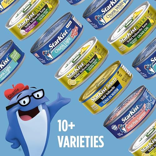 StarKist 25% Less Sodium Chunk Light Tuna In Water, 5 Oz Can, 5 Oz
