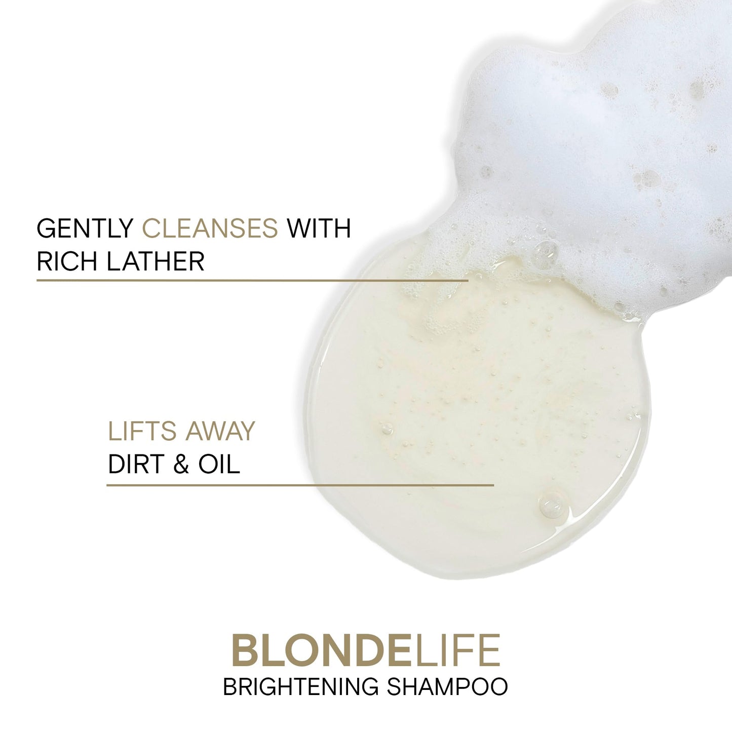 Joico Blonde Life Brightening Shampoo | For Blonde Hair | Add Softness & Smoothness | Sulfate Free | With Monoi & Tamanu Oil