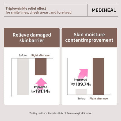 Mediheal Retinol Collagen Ampoule Lifting Mask (10 Counts) forV Line Mask, Anti-Aging - Helps Reduce Fine Lines & Wrinkles, and Smoothens Skin