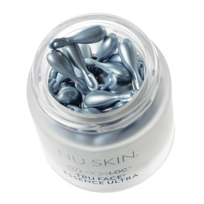 Nu Skin ageLOC Tru Face Essence Ultra | Skincare Serum to Support Contoured & Youthful Appearance | 60 Convenient Capsules for Instant Firming, Skin Tightening & Contour Enhancement