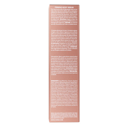 FOREO SUPERCHARGED Firming Body Serum, 3.4 fl oz - Conductive & Toning - Anti Cellulite - Antioxidant Skin Care - Anti Aging Hyaluron Serum - Body Lotion For All Skin Types