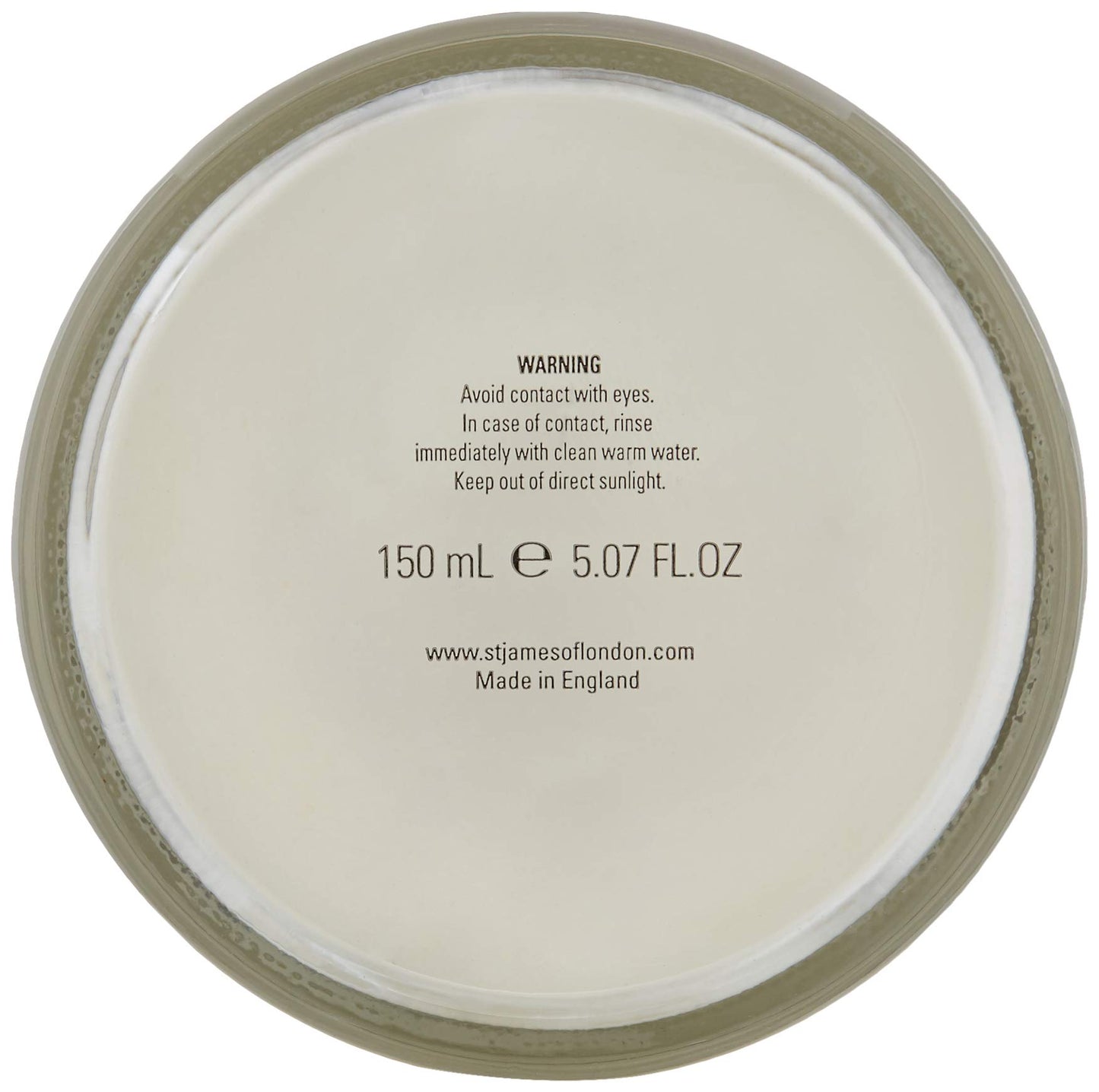 St James of London Lavender & Geranium Shave Cream Jar, 5.07oz