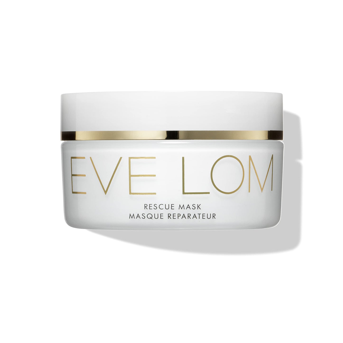 EVE LOM Rescue Mask | Facial mask that purifies and hydrates at the same time. Honey-infused Kaolin Clay conditions skin while ground almonds gently exfoliate when dried mask is buffed off to reveal a brighter complexion. Hydrates up to 72 hours.