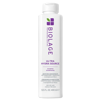 Biolage Ultra Hydra Source Shampoo - Deeply Moisturizes & Conditions Very Dry Hair, For Thick Hair