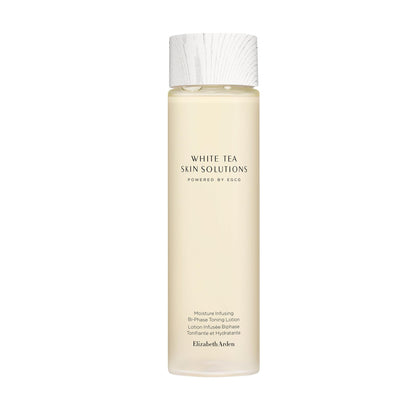 Elizabeth Arden White Tea Skin Solutions Moisture Infusing Bi-Phase Toning Lotion, Hydrating Face Toner, Alcohol-Free & Vegan, 6.76 fl oz (Pack of 1)