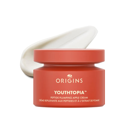 Origins Youthtopia Peptide Plumping Apple Moisturizer | Anti-Aging Face Cream | With Peptides, Squalane & Apple Stem Cells, 1.7 Fl Oz