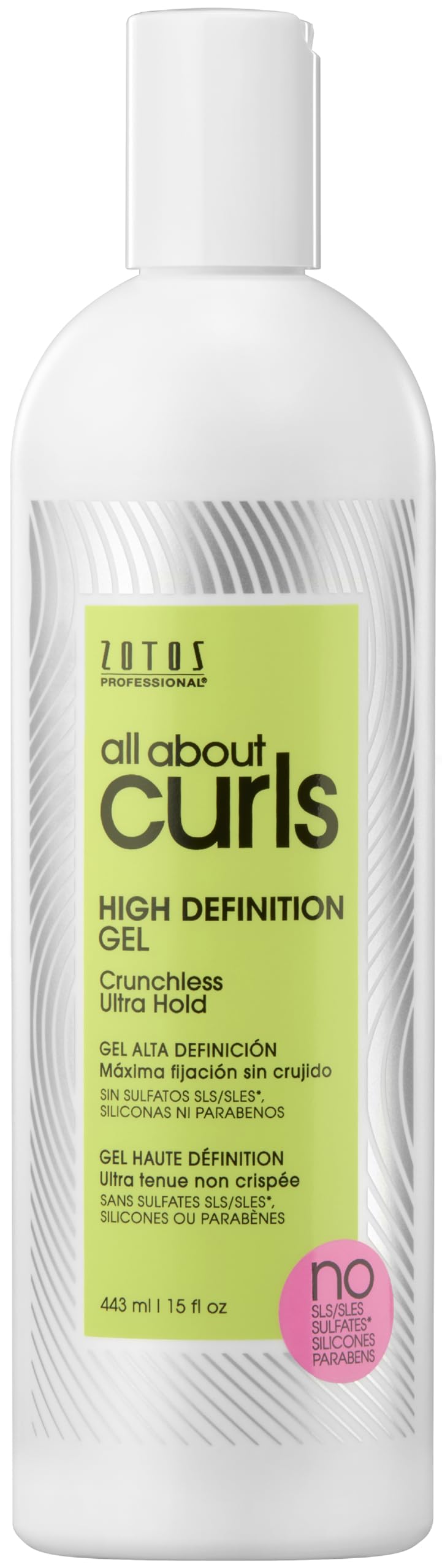 ALL ABOUT CURLS High Definition Gel | For Curly Hair Styling | Alcohol-Free | Moisturize, Define & Enhance Texture | Reduce Frizz & Boost Shine | Crunchless Ultra Hold | Vegan, Sulfate & Paraben Free