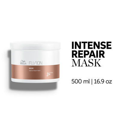 WELLA PROFESSIONALS Fusion Intense Repair Hair Mask for Damaged Hair, Treatment for Hair Repair & Hair Breakage
