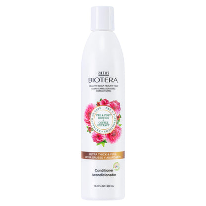 Biotera Ultra Thick & Full Volumizing Conditioner | Increases Volume to Fine, Limp Hair | Microbiome Friendly | Vegan & Animal Test Free | Paraben Free | Color-Safe