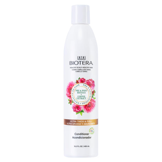 Biotera Ultra Thick & Full Volumizing Conditioner | Increases Volume to Fine, Limp Hair | Microbiome Friendly | Vegan & Animal Test Free | Paraben Free | Color-Safe