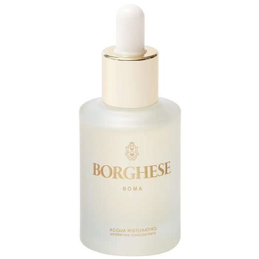Borghese Acqua Ristorativo Hydrating Concentrate - Smoothing & Hydrating Serum with Hyaluronic Acid, Vitamin B5 & Murumuru Butter, For All Skin Types