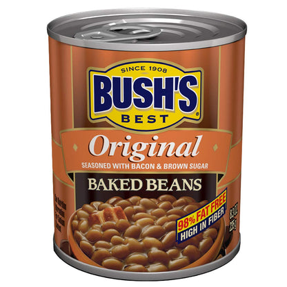 Bush's Best 3 Original Baked Beans, 3 Country Style Baked Beans, 8.3 Oz Variety Pack, 1 CT