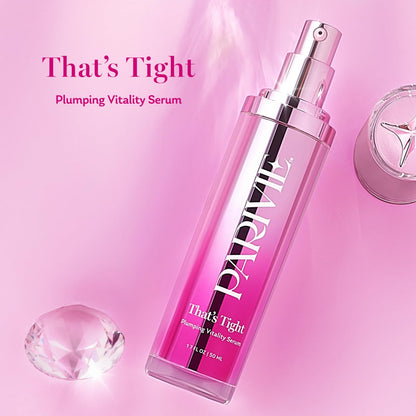 Parivie That’s Tight Plumping Vitality Serum with inPHinite Youth Technology – Visibly reduces fine lines and wrinkles and improves skin's bounce - 1.7 fl oz