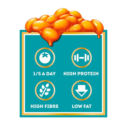 Heinz Baked Beanz, 415 g (Pack of 6)