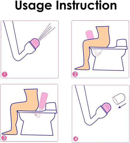RUFCRIL Mini Peri Bottle, 350ml Portable Travel Bidet with Extra Ring and Carry Bag, TPE Material for High Temperature Resistance, Essentials for Postpartum Perineal Care,Hemorrhoid Treatment, Pink