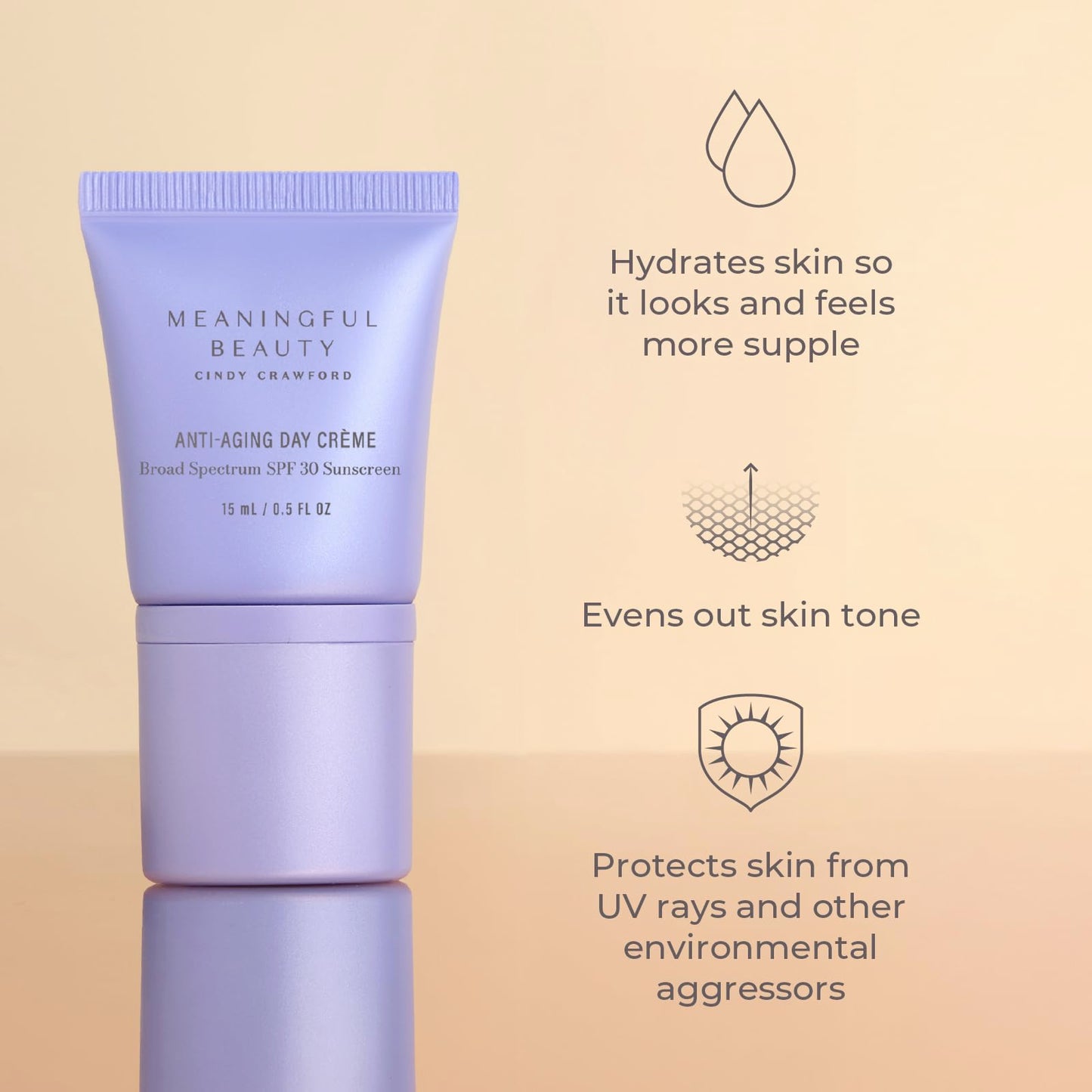 Meaningful Beauty Essentials Skincare System Advanced Formula Starter Kit, with Melon Super Antioxidants, Includes Youth Activating Melon Serum, Day Creme & Eye Cream for Younger-Looking Skin