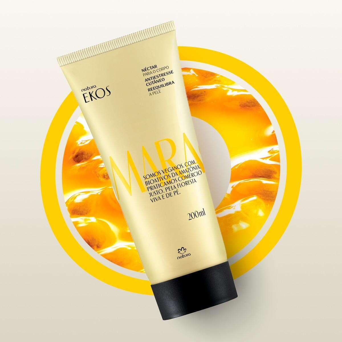 natura - Linha Ekos (Maracuja) - Nectar Hidratante Corporal 200 Ml - (Ekos (Passion Fruit) Collection - Body Moisturizing Nectar 6.76 Fl Oz)