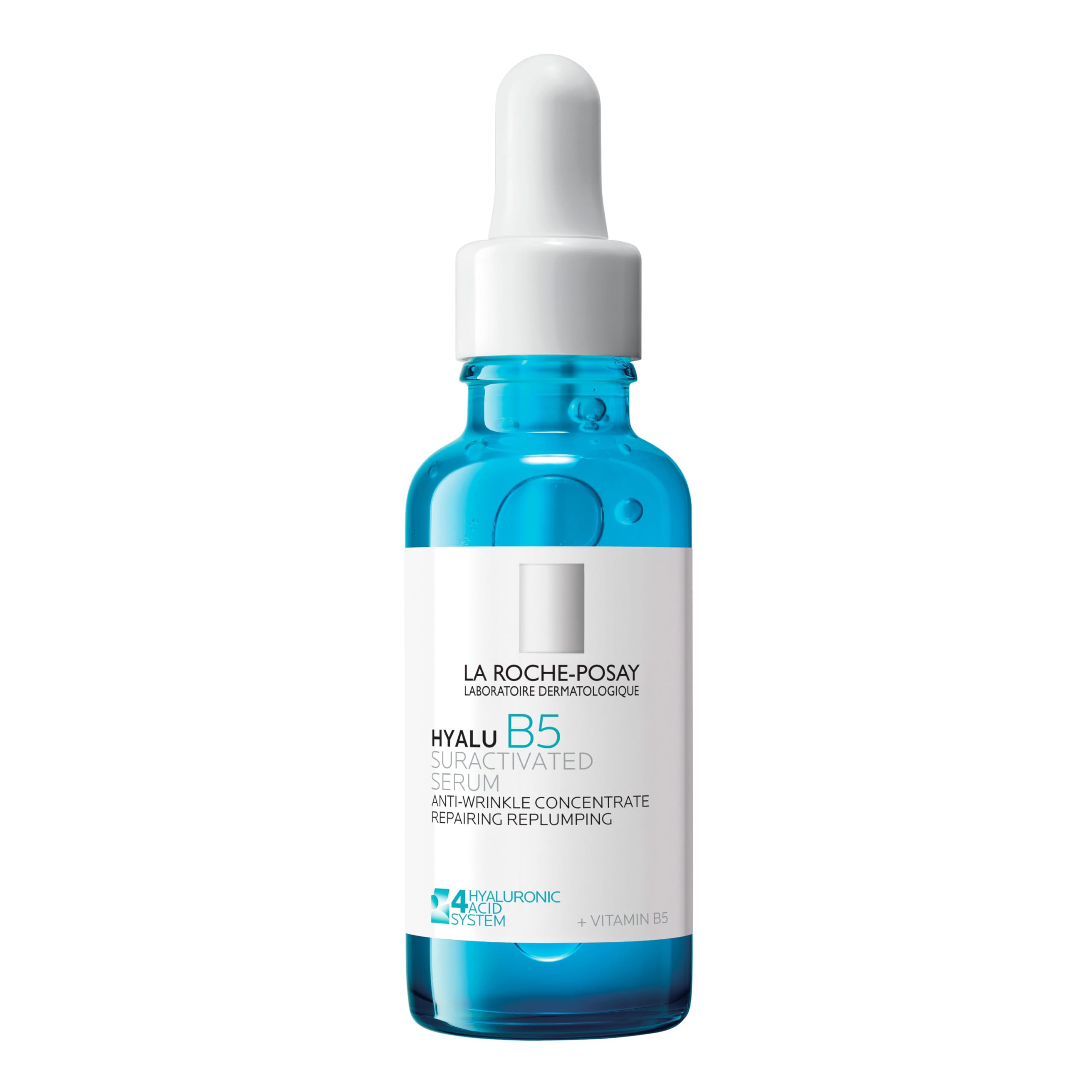 La Roche-Posay Hyalu B5 Pure Hyaluronic Acid Serum for Face, Vitamin B ...
