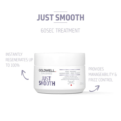 Goldwell Dualsenses Just Smooth Taming 60sec Treatment 200mL