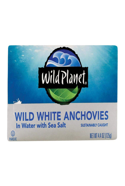 Wild Planet White Anchovies Lightly Salted in Water -- 4.4 oz