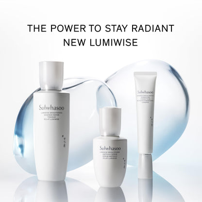 Sulwhasoo Lumiwise Essence Water | Prep & Illuminate | Smooth & Refine | Daily Radiance Starter | Korean Skincare Water