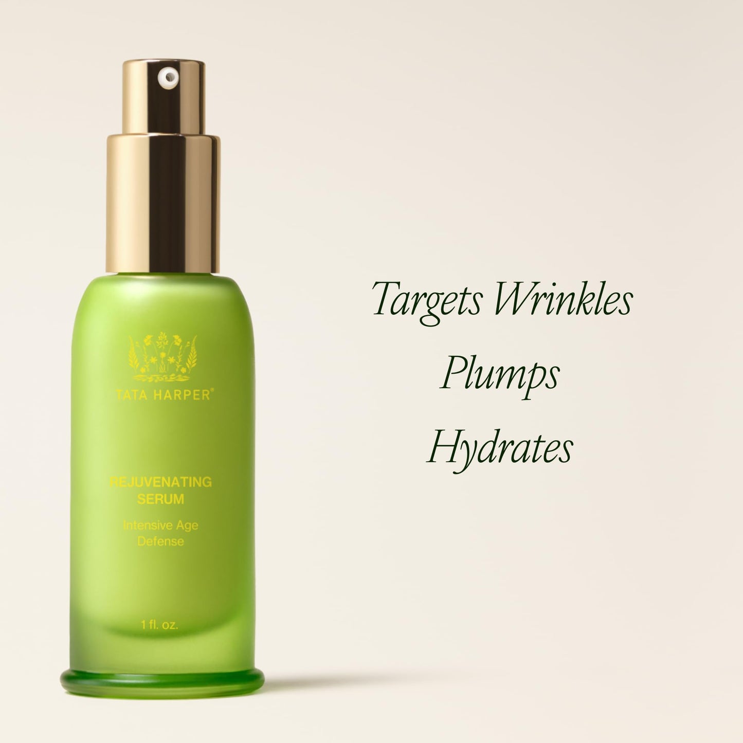 Tata Harper Rejuvenating Serum, Anti-Aging Face Serum for Fine Lines & Wrinkles, Natural Skincare, 30ml