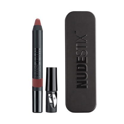 Nudestix Gel Color Lip + Cheek Balm – 2-in-1 Tinted Lip Balm & Gel Blush Stick with Glossy Shine | Hydrating, Preservative-Free, Clean Formula for All Skin Tones