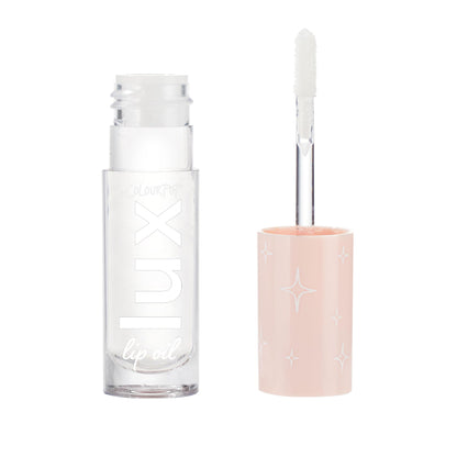 ColourPop Lux Lip Oil - Hydrating, Sheer Tinted Lip Oil Formulated with Antioxidant-Rich Chamomile Extract & Calendula Oil - Non-Greasy, Nourishing Clear Oil - Dew Drop (0.16 oz)